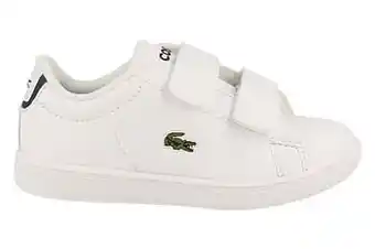 Berca Shoes Lacoste Sneaker Laag Jongens Carnaby Maat 24/27 - Wit aanbieding