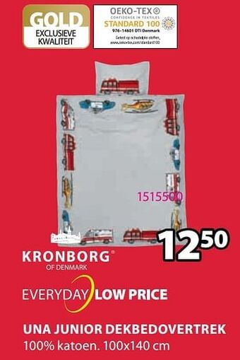 Jysk Una junior dekbedovertrek aanbieding