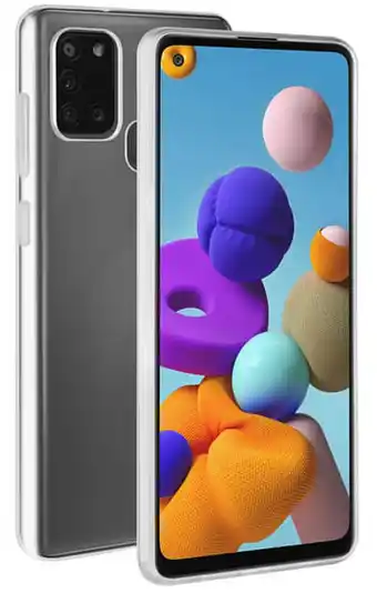 AUVA BeHello Samsung Galaxy A21s ThinGel Case Transparent aanbieding