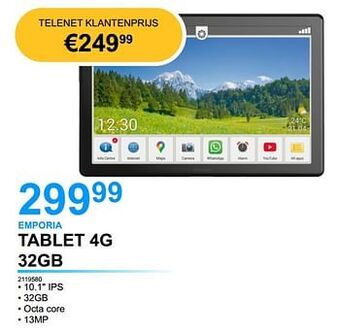 Emporia tablet 4g 32gb