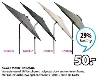 Agger marktparasol