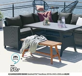 Jysk Gangesbro bank aanbieding
