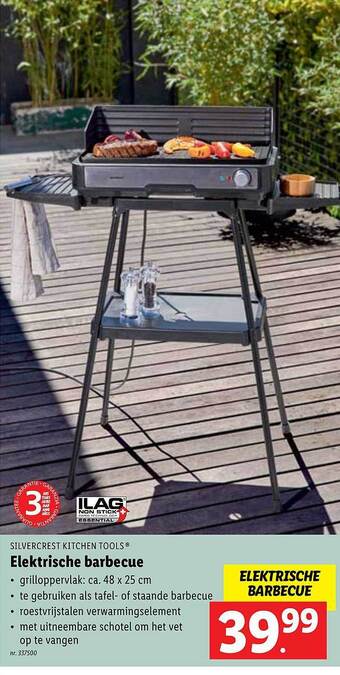 Lidl Elektrische Barbecue aanbieding