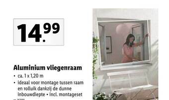 Aluminium Vliegenraam