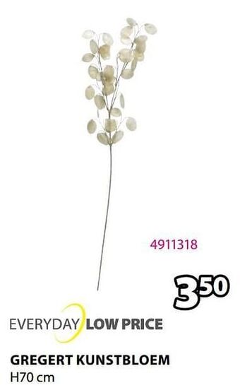 Jysk Gregert kunstbloem aanbieding