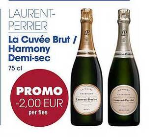 Prik en Tik Laurent Perrier aanbieding