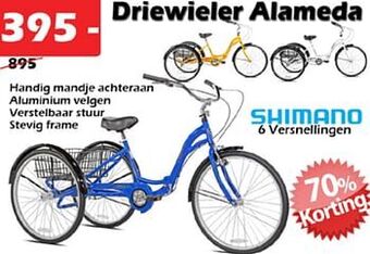 iTEK Driewieler alameda aanbieding