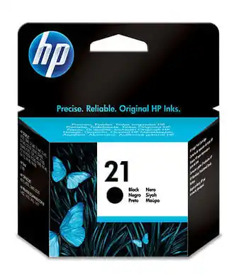 AUVA HP Inkt Cart 21/Zwart klein 5ml 1pk aanbieding