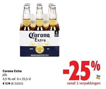 Colruyt Corona extra pils aanbieding