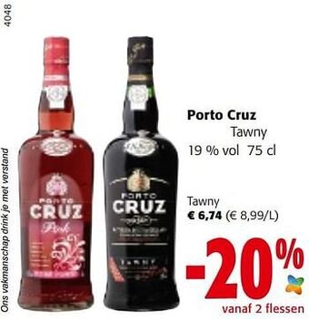 Colruyt Porto cruz tawny aanbieding