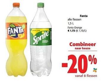 Colruyt Fanta orange aanbieding