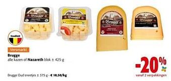 Colruyt Brugge oud sneetjes aanbieding