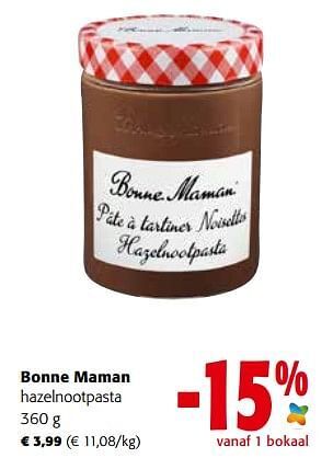 Bonne maman hazelnootpasta