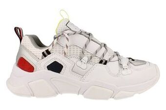 Berca Shoes Tommy Hilfiger Sneaker Dames City Voyager Trend Fluo - Wit aanbieding