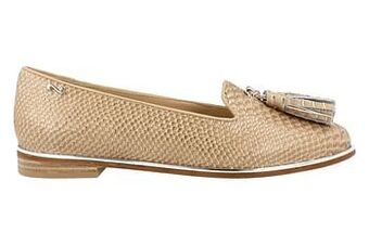 Berca Shoes Nathan-Baume Mocassin Dames Volledig Leder - Beige aanbieding