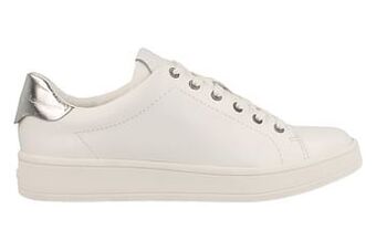Berca Shoes Calvin Klein Sneaker Laag Dames Solange Soft Nappa - Wit aanbieding
