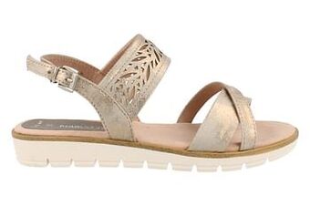 Berca Shoes Marco Tozzi Sandaal Dames Binnenzool Feel Me - Rosegold aanbieding