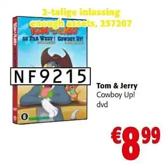 Tom + jerry cowboy up! dvd