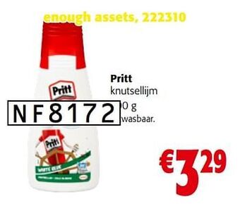 Colruyt Pritt knutsellijm aanbieding