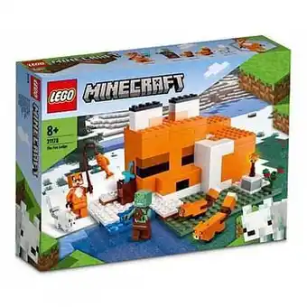 ToyChamp 21178 LEGO Minecraft De Vossenhut aanbieding