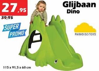 iTEK Glijbaan dino aanbieding