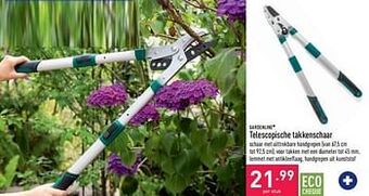ALDI Telescopische takkenschaar aanbieding