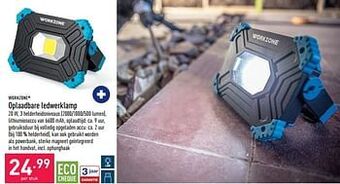 ALDI Oplaadbare ledwerklamp aanbieding