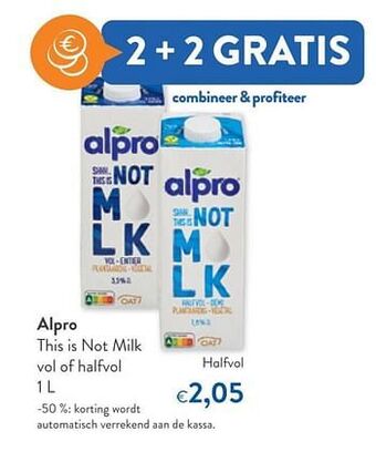 OKay Alpro this is not milk halfvol aanbieding