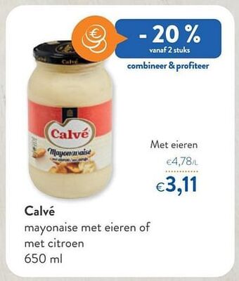OKay Calvé mayonaise met eieren aanbieding