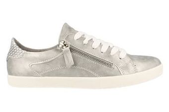 Berca Shoes Jane Klain Veterschoen Dames - Zilver aanbieding