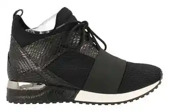 Berca Shoes La Strada Sneaker Hoog Dames Sneakersock Trend Mesh - Zwart aanbieding