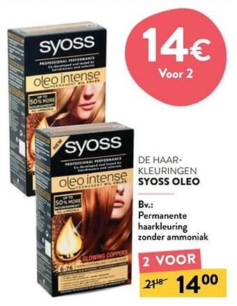 Di Permanente haarkleuring zonder ammoniak aanbieding