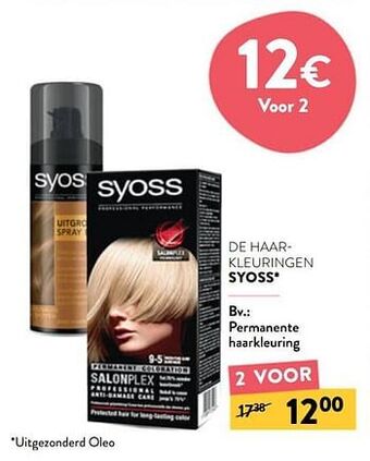 Di Permanente haarkleuring aanbieding