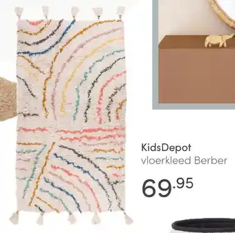 Baby & Tiener Kids Depot vloerkleed Berber aanbieding