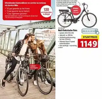 Lidl Bull elektrische fiets aanbieding