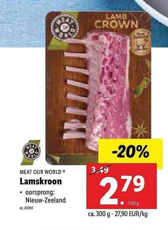 Meat Our World Lamskroon