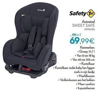 Cora Autostoel sweet safe aanbieding