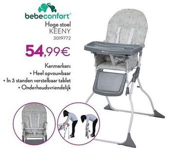 Cora Hoge stoel keeny aanbieding