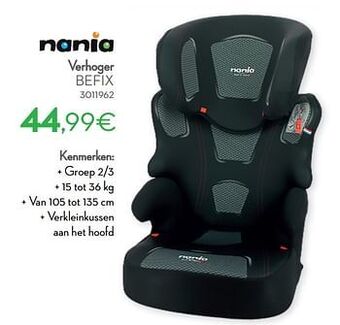 Cora Verhoger befix aanbieding