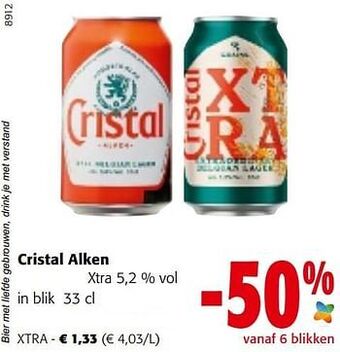 Colruyt Cristal alken xtra aanbieding