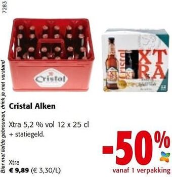 Colruyt Cristal alken xtra aanbieding