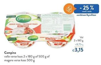 Campina volle verse kaas