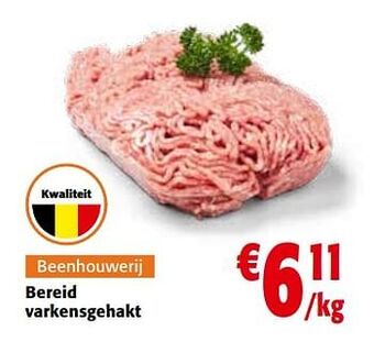 Colruyt Bereid varkensgehakt aanbieding