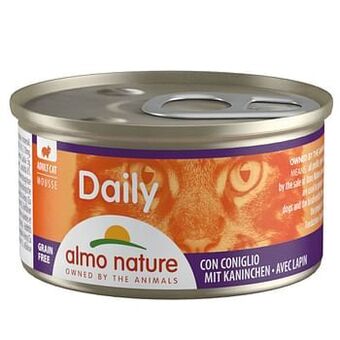 Zooplus 6x85g Mousse met Oceaanvis Almo Nature Daily Menu Kattenvoer aanbieding
