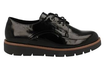 Berca Shoes Claudia Ghizzani Veterschoen Dames Trend Veterschoen - Zwart aanbieding