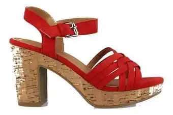 Berca Shoes Sprox Sandaal Sprox - Rood aanbieding