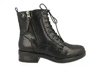 Berca Shoes Claudia Ghizzani Bottine Dames Trend Dierenprint - Zwart aanbieding