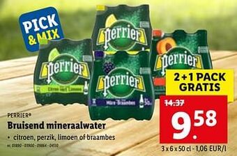 Lidl Bruisend mineraalwater aanbieding