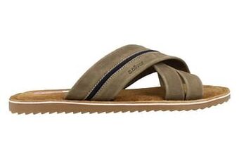 Berca Shoes S. Oliver Slipper Heren - Kaki aanbieding