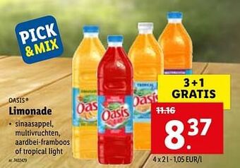 Lidl Limonade aanbieding